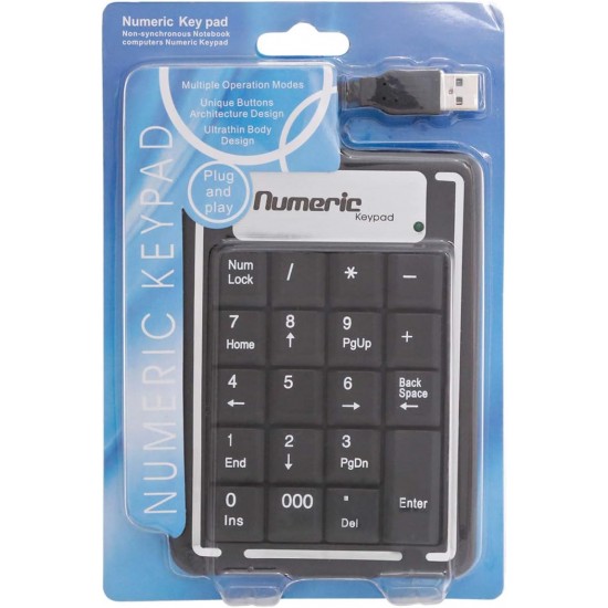 Numeric Keypad For Pc And Mac Jhy-619-Keypad Numeric Keypad For Pc And Mac Jhy-619-Keypad