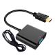 Convert Hdmi Male To Vga+Audio Female