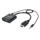 Convert Hdmi Male To Vga+Audio Female