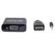 Convert Hdmi Male To Vga+Audio Female