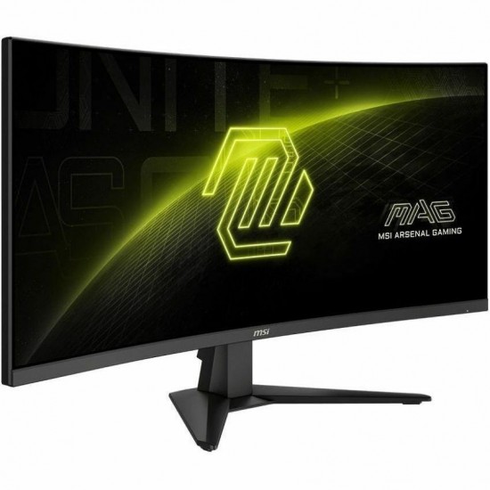 Monitor 34 MSI MAG346CQ Frameless Curved 4K (3440 × 1440) 180Hz 1ms
