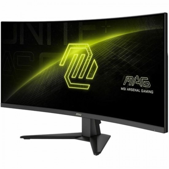 Monitor 34 MSI MAG346CQ Frameless Curved 4K (3440 × 1440) 180Hz 1ms