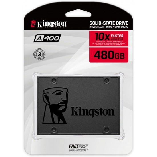 Hard Ssd Sata 480GB KINGSTON A400 New