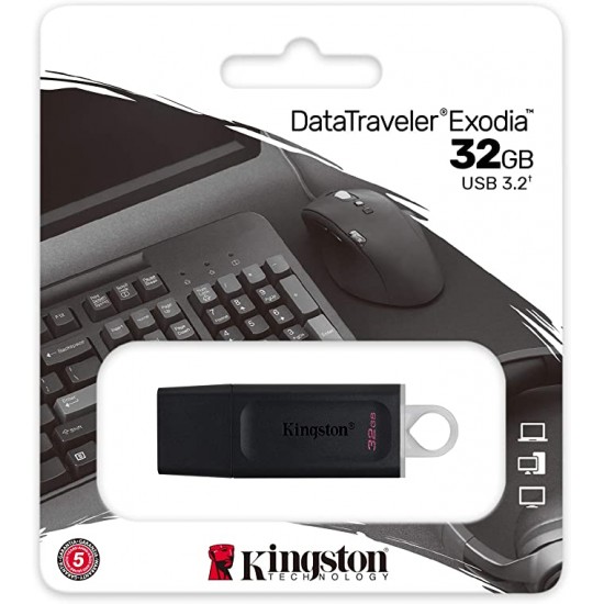 Flash Kingston Drive Datatraveler Exodia 32Gb Usb 3.2