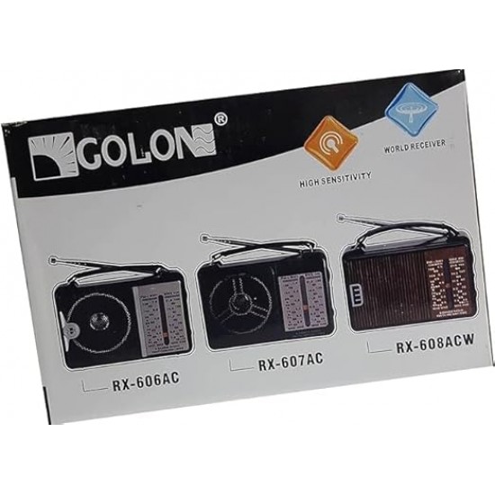 Radio Wireless Golon Fm,Am Rx-607Ac