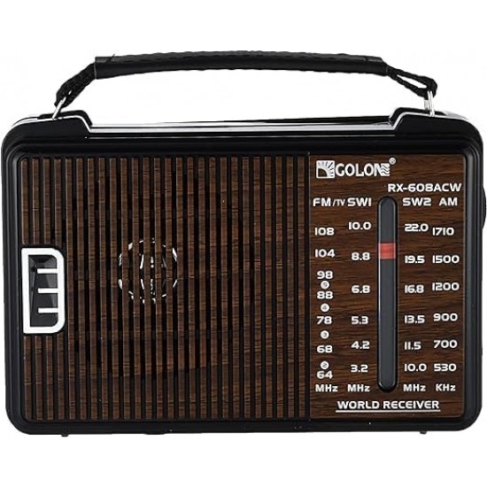 Radio Wireless Golon Fm,Am Rx-607Ac