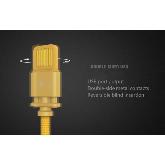 Cable Charger Mobile Remax Dominator Usb To Type-C Rc-064A 1M Cable Charger Mobile Remax Dominator Usb To Type-C Rc-064A 1M