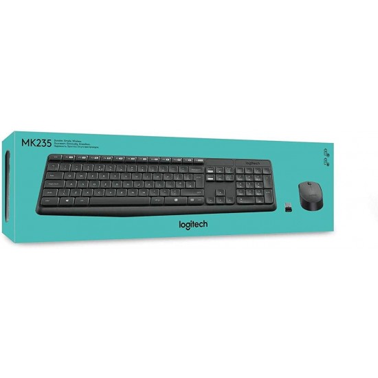 Keyboard&Mouse Wireless LOGITECH MK235