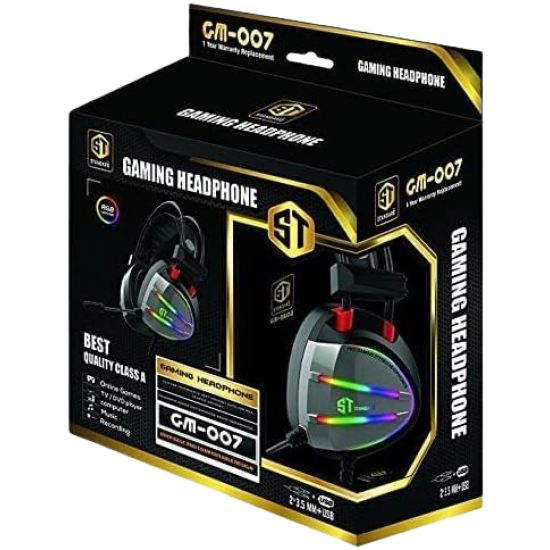 Headset Gaming St Standard With RGB LED GM-007