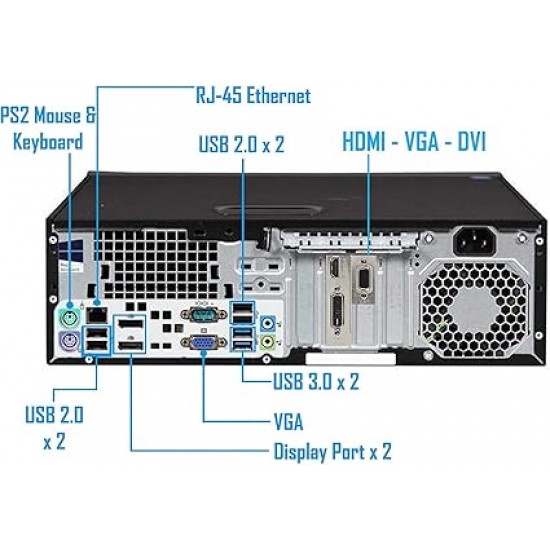 Pc Hp Elitedesk 800 G1 Desktop 240W