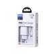 Charger Mobile Joyroom Dual Usb To Type-C Mini Fast Charger 2.4A L-2A123 White