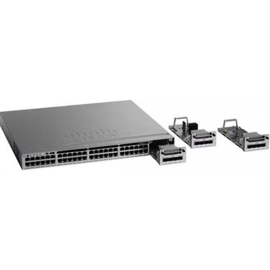 Switch Cisco Catalyst 3850 48P-E 48 Port Poe+ 10/100/1000