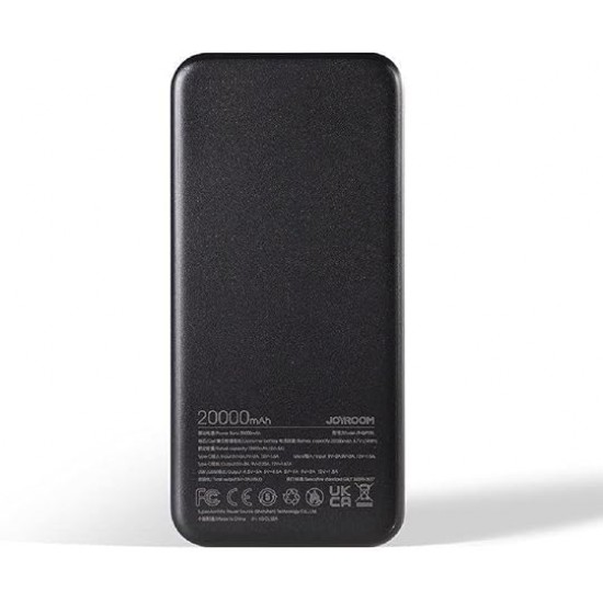 Power Bank Joyroom 22.5W 20000Mah Jr-Qp195 Black