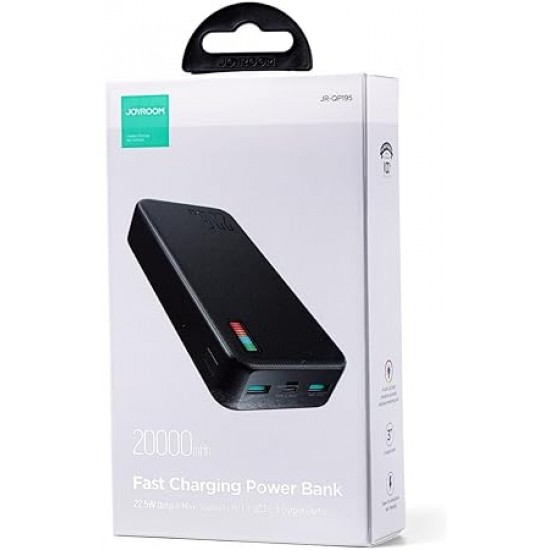 Power Bank Joyroom 22.5W 20000Mah Jr-Qp195 Black