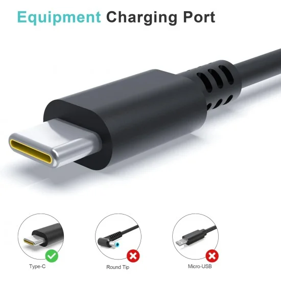 Charger Laptop Hp Type C 15V 4.33A 65W Original