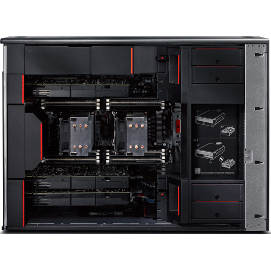 W.S Lenovo ThinkStation P700 Dual Tower 490W