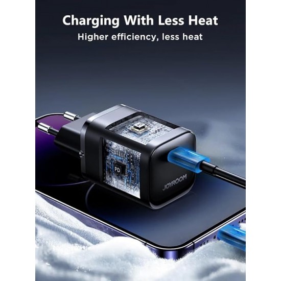 Charger Mobile Joyroom Type-C (PD) 30W JR-TCF07EU Black