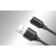 Cable Charger Mobile Joyroom 2.4A Fast Usb To Iphone S-UL012A9 0.25M Black