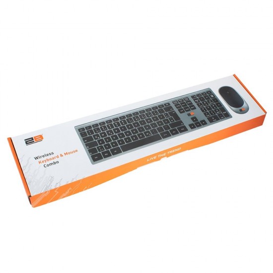 Keyboard&Mouse Wireless 2B Silent Kb306