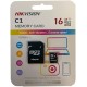 Card Memory Hikvision 16Gb Micro Sd With Adapter