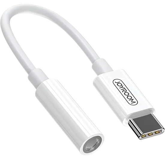 Convert Joyroom Type-C To 3.5Mm Audio + Pd Sh-C1 White