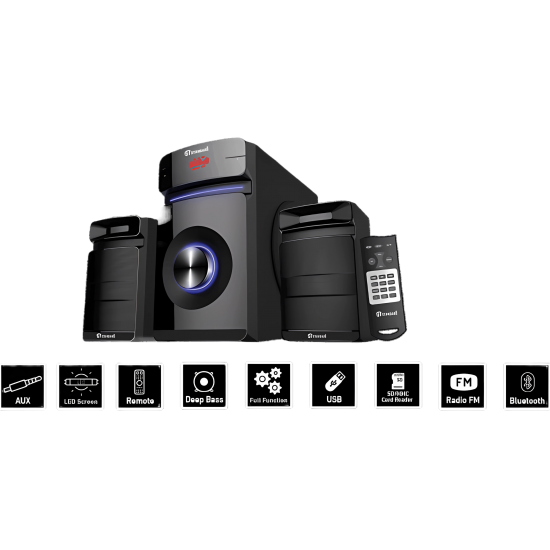 Subwoofer St Standard 2.1 Usb Vortex 6000 Subwoofer St Standard 2.1 Usb Vortex 6000