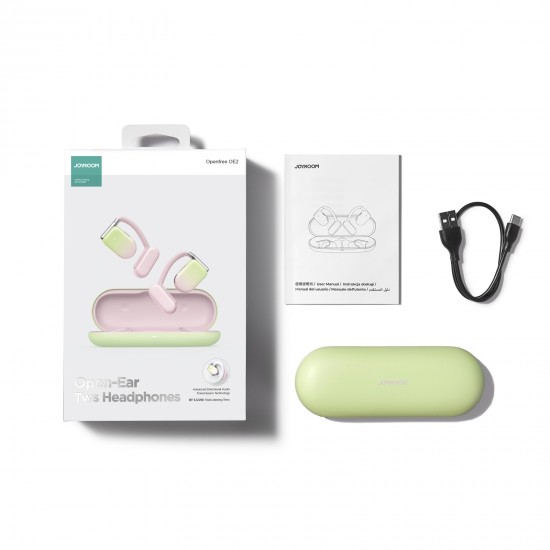 Airpods Joyroom Wireless Bluetooth JR-OE2 Pink