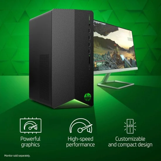 PC Gaming HP Pavilion G4 TG01 Mini Tower AMD Ryzen 5 3500 400W PC Gaming HP Pavilion G4 TG01 Mini Tower AMD Ryzen 5 3500 400W