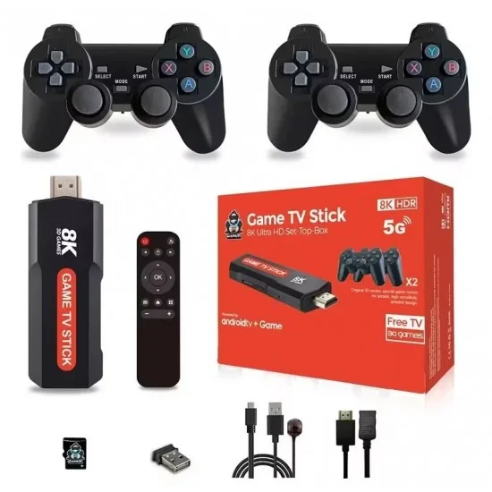 Game pad Wireless Box TV Stick 8K 5G Game pad Wireless Box TV Stick 8K 5G