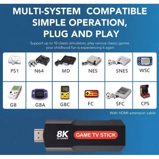 Game pad Wireless Box TV Stick 8K 5G