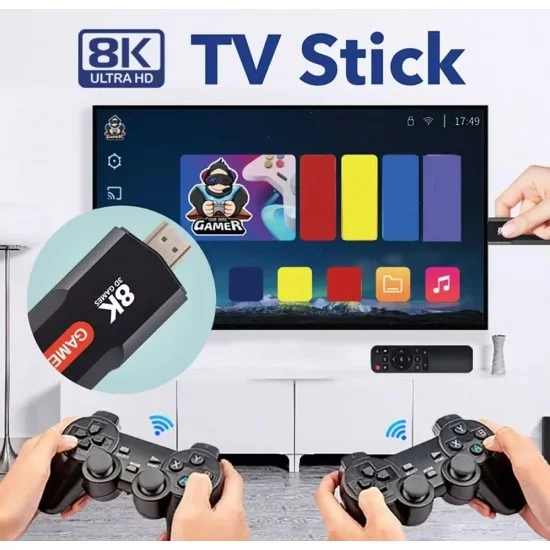Game pad Wireless Box TV Stick 8K 5G Game pad Wireless Box TV Stick 8K 5G