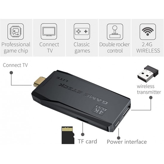 Game pad Wireless Box Stick 4K 2.4G