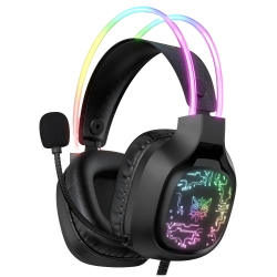 Headset Gaming onikuma With RGB LED X22 Black
