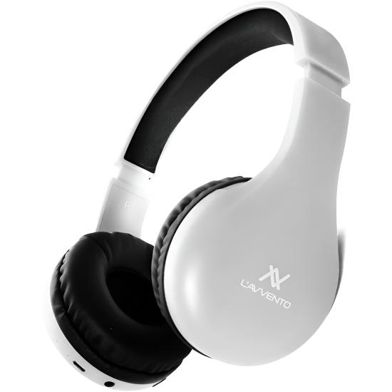 Headphone Mobile Wireless Bluetooth Lavvento HB 11 WHITE