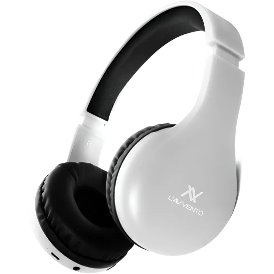 Headphone Mobile Wireless Bluetooth Lavvento HB 11 WHITE Headphone Mobile Wireless Bluetooth Lavvento HB 11 WHITE