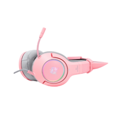 Headset Gaming onikuma With RGB LED K9 Rose Headset Gaming onikuma With RGB LED K9 Rose