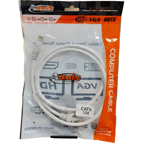 Cable Net CAT6 Admin 3M Cable Net CAT6 Admin 3M