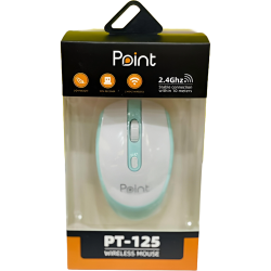 Mouse Wireless POINT PT-125 Green Mouse Wireless POINT PT-125 Green
