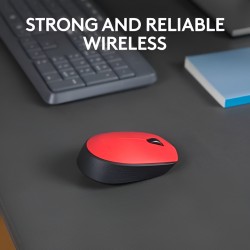 Mouse Wireless LOGTECH M171 RED Mouse Wireless LOGTECH M171 RED