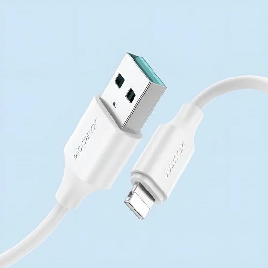 Cable Charger Mobile Joyroom 2.4A Fast Usb To Iphone S-UL012A9 1M White
