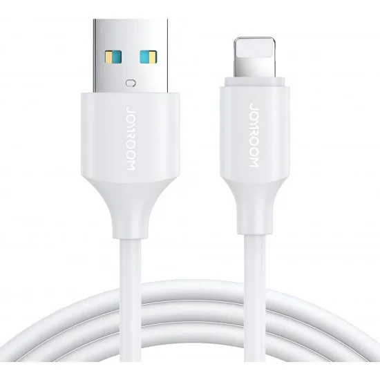 Cable Charger Mobile Joyroom 2.4A Fast Usb To Iphone S-UL012A9 1M White