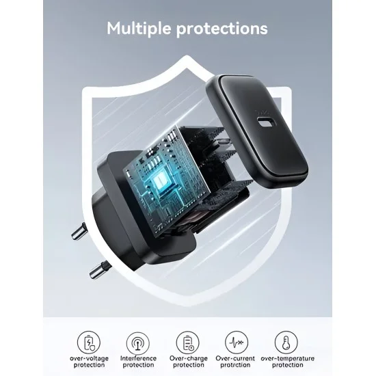 Charger Mobile Joyroom Type-C (PD) 25W JR-TCF23EU Black Charger Mobile Joyroom Type-C (PD) 25W JR-TCF23EU Black
