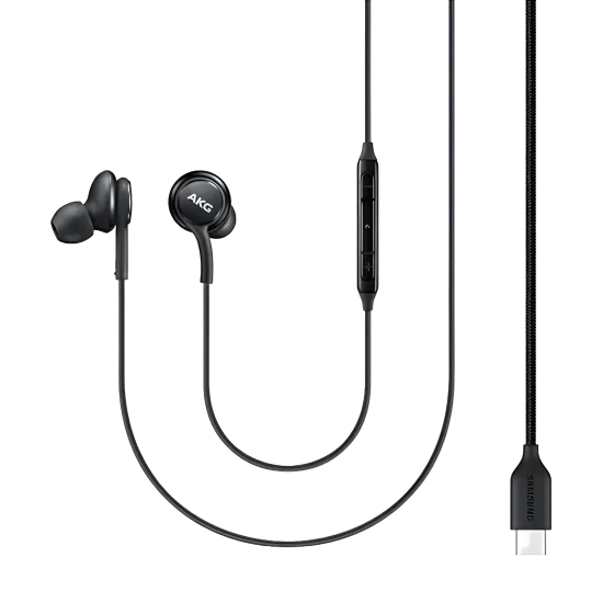 Headphone Mobile Wired Samsung Type-C EO-IC100 Black Headphone Mobile Wired Samsung Type-C EO-IC100 Black