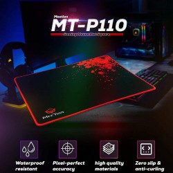 Mouse Pad Meetion Gaming P110 RED/BLACK Mouse Pad Meetion Gaming P110 RED/BLACK