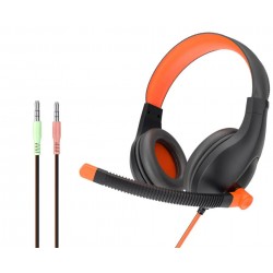 Keyboard&Mouse Wired +Headset+Mouse Pad (4*1) Meetion C490 Black