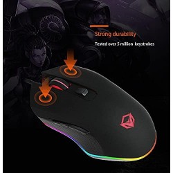 Keyboard&Mouse Wired Meetion Gaming C510 Black Keyboard&Mouse Wired Meetion Gaming C510 Black