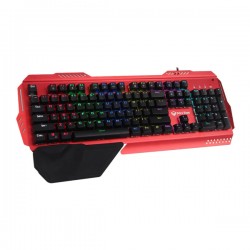 Keyboard Wired Meetion Gaming Blue Switch RGB MK20 RED