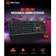 Keyboard Wired Meetion Gaming Blue Switch RGB MT-MK500 Black