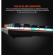 Keyboard Wired Meetion Gaming Blue Switch RGB MT-MK500 Black