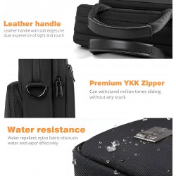 Bag Laptop Hand WIWU Alpha Double Layer 14" Black 6973218930374
